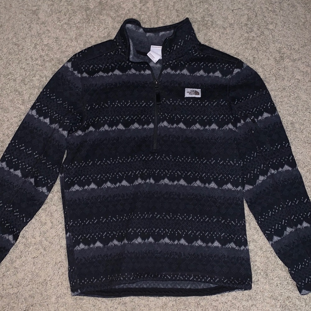 Mens NorthFace quarterzip size M